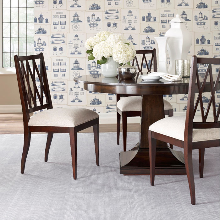 WoodbridgeFurniture Parker Dining Table Perigold